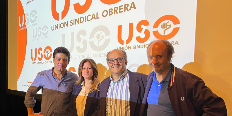 FEUSO-Asturias, en la Jornada sobre negociación colectiva impartida por Joaquín Pérez, Secretario General de USO