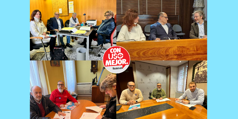 FEUSO traslada sus reivindicaciones a los grupos parlamentarios