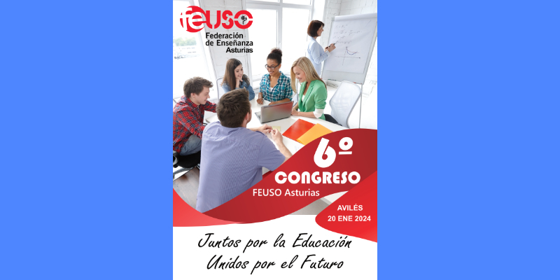 VI Congreso de la Federación de Enseñanza de USO-Asturias.