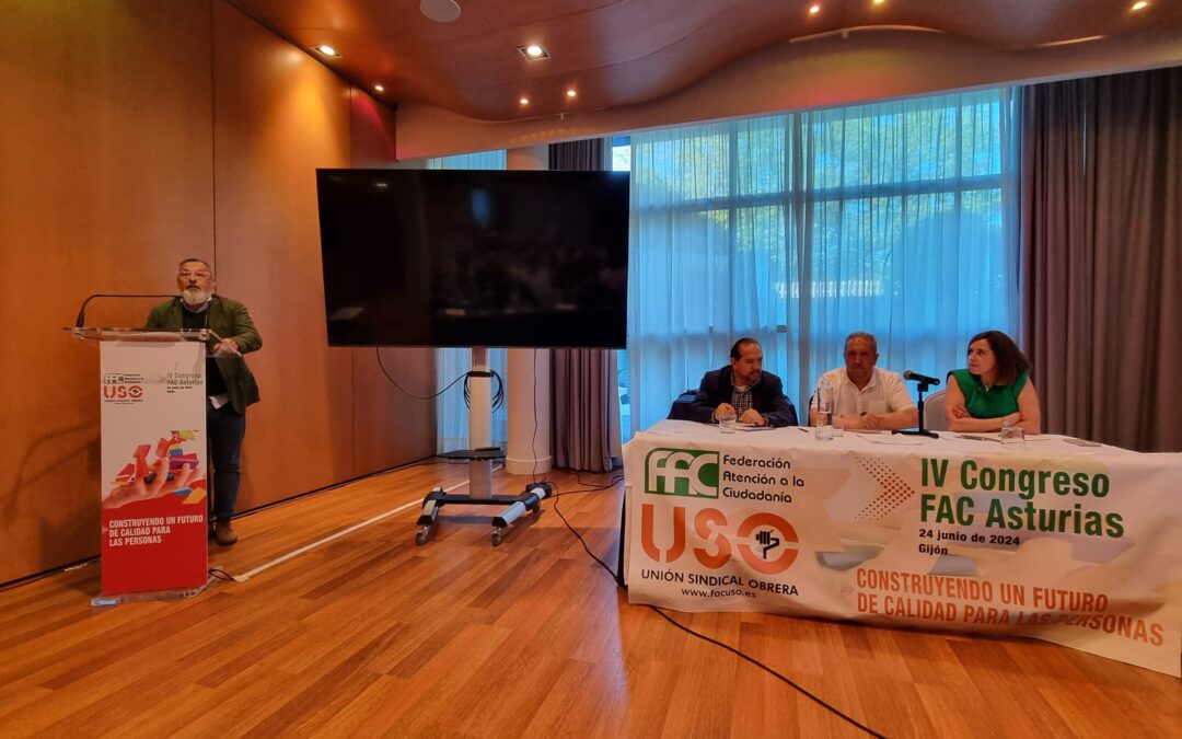 FEUSO asistió al IV Congreso de FAC-USO en Asturias