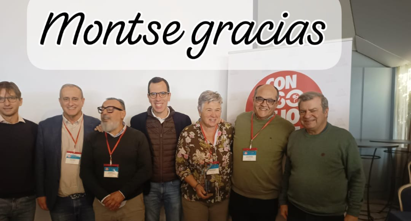 Emocionante homenaje a Montse en el 36º Consejo Federal de FEUSO