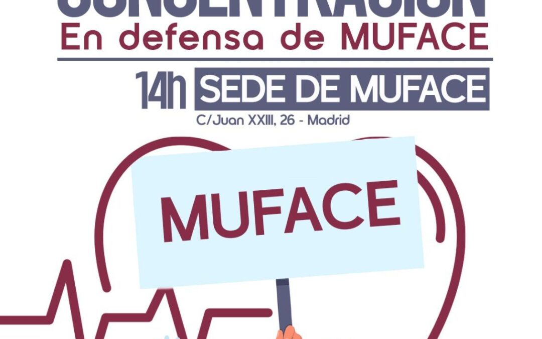 USO apoya la concentración de los funcionarios afectados por la crisis de Muface en Madrid el próximo 22 de enero