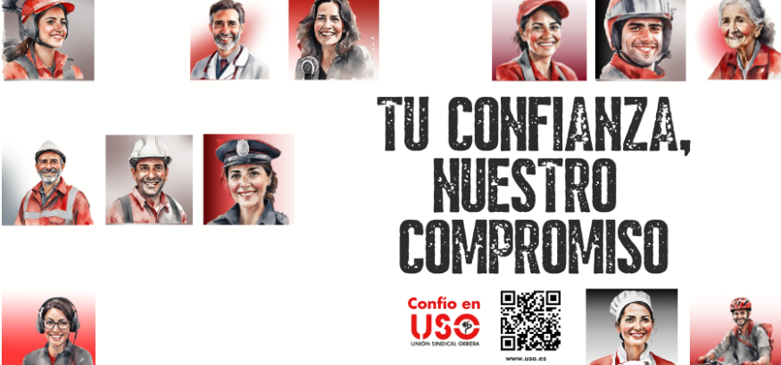 USO lanza una nueva campaña: “Tu confianza, nuestro compromiso”