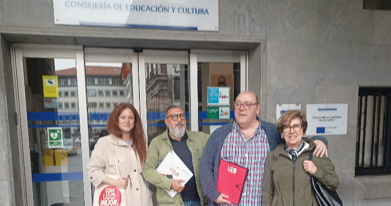 Representantes del profesorado de Religión de USO Enseñanza mantienen una reunión técnica en Consejería