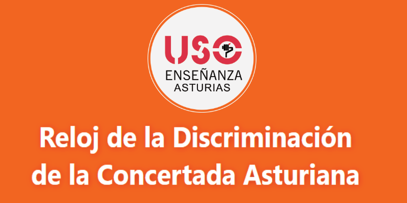 Reloj de la Discriminación de la Concertada Asturiana