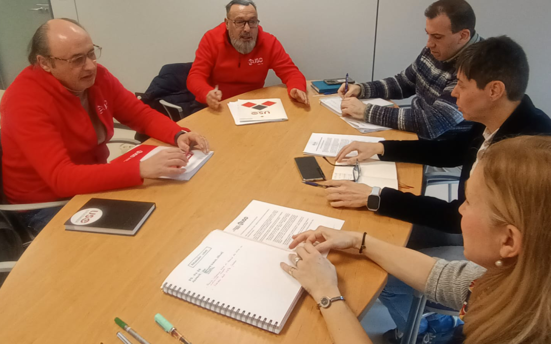 USO se reune con la Directora General Centros y Red 0-3 años